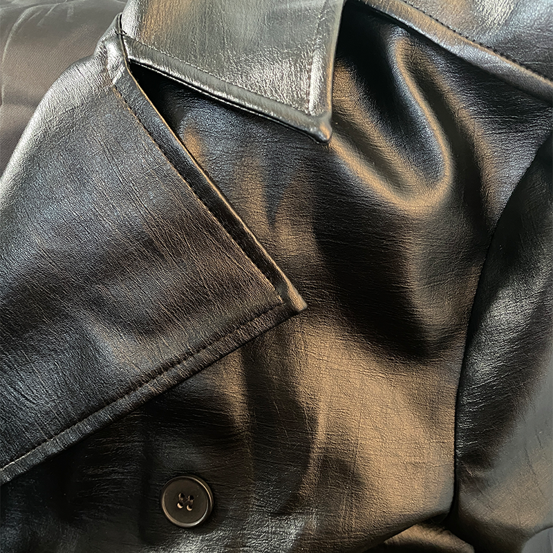 Polariou™ | Knielanger, zweireihiger Trenchcoat für Herren