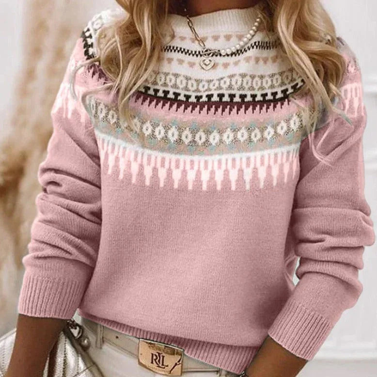 Polariou™| Kuscheliger & warmer Strickpullover für den Alltag