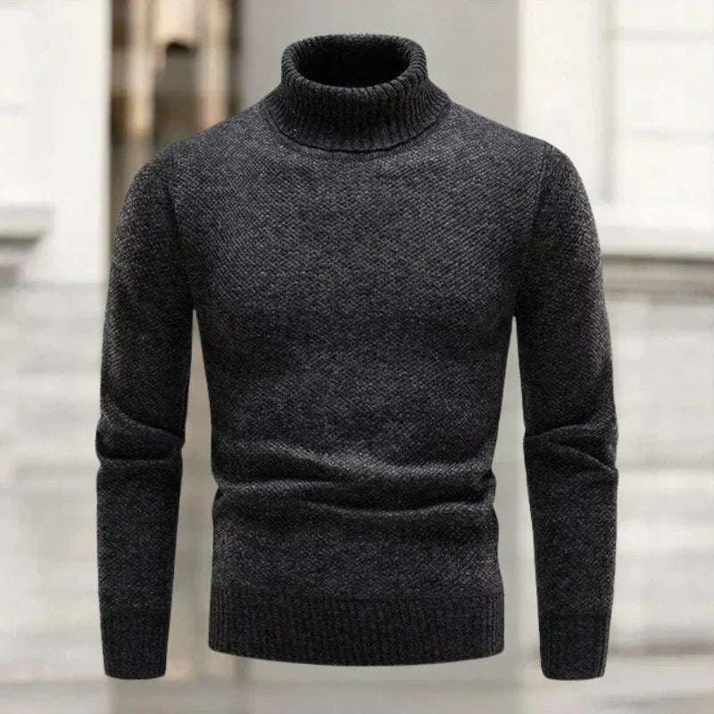 Polariou™ | Luxuriöser Rollkragenpullover Aus Strick