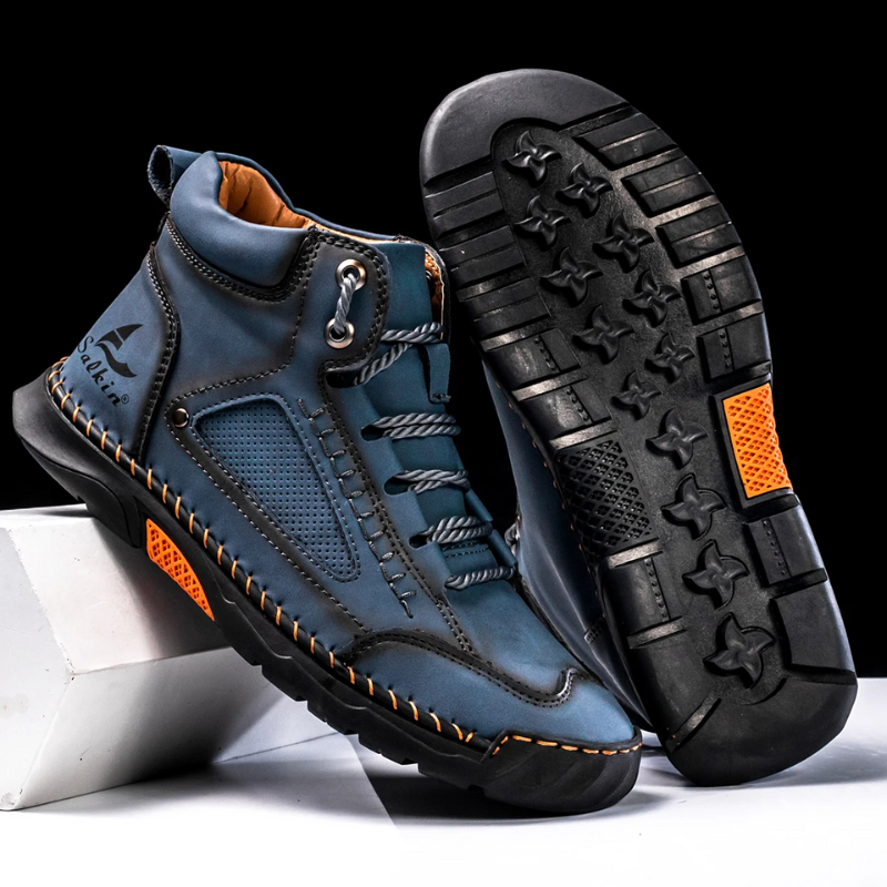 AlpenNord™ | St. Moritz Leder High Top Schuhe