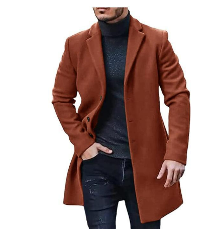 Polariou™ | Langer Trenchcoat für Herren