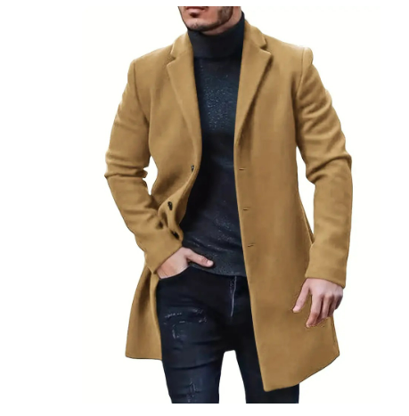 Polariou™ | Langer Trenchcoat für Herren