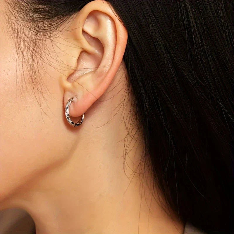 Geometrische Minimalistische Ohrringe