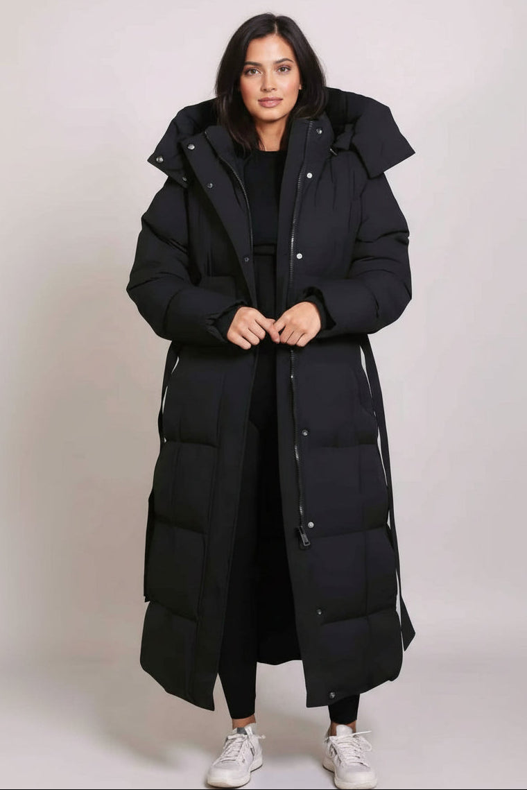 Polariou™ | Luxuriöser Longline-Puffer-Mantel