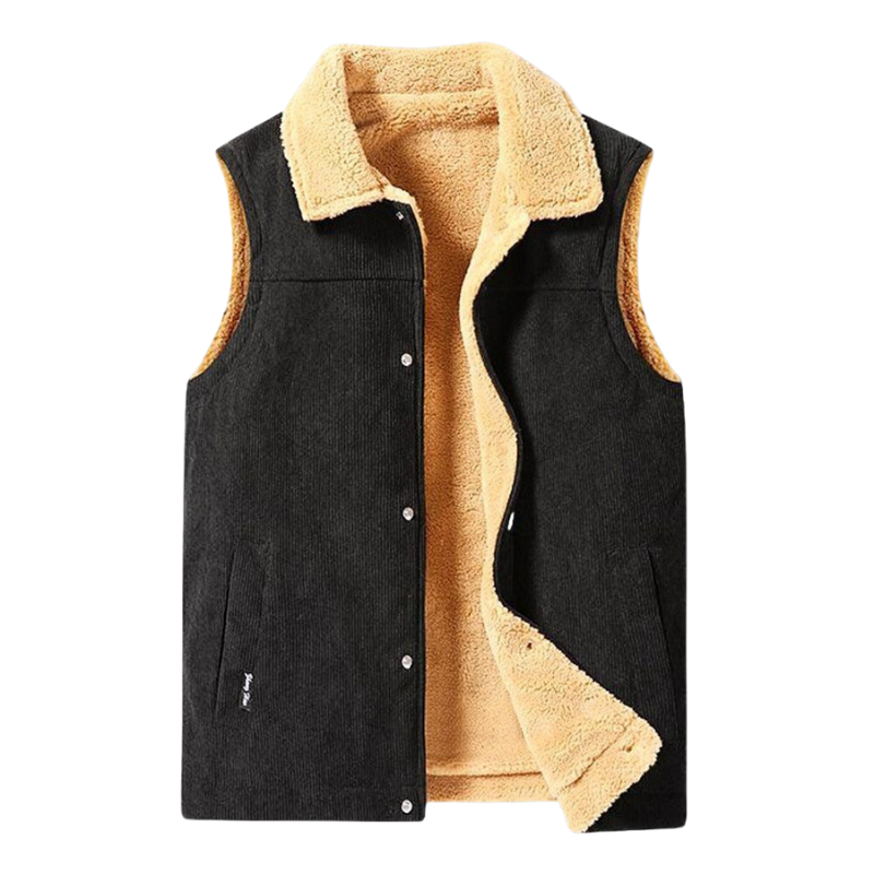Polariou™ | Mit Knöpfen versehnte Weste für Herren
