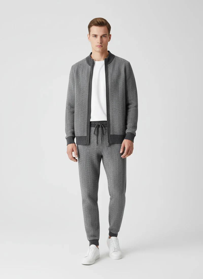 Polariou™ | Set aus feinster Merinowolle mit Muster