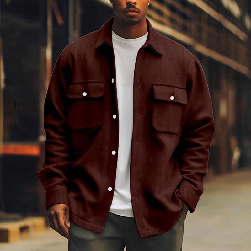 Polariou™ | Geknöpfte Jacke mit Fronttaschen für Herren